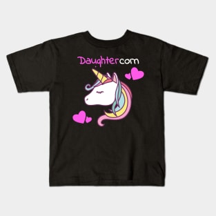 Daughtercorn - Daughter Unicorn Kids T-Shirt